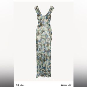 Lila Blue Hydrangea Dress Realisation Par